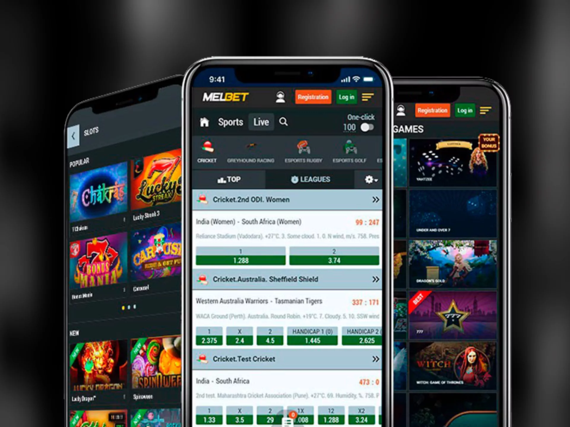 We think you'll find Melbet mobile app better way to gamble.