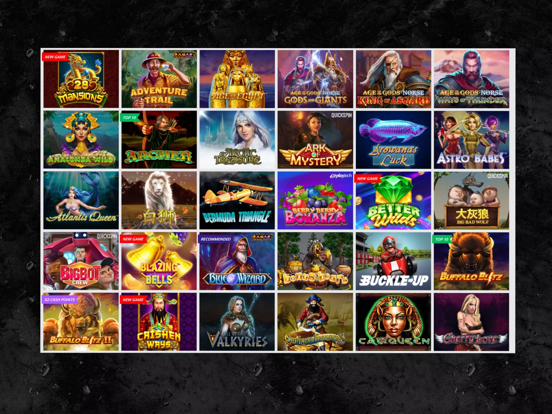 Dafabet has all the popular casino games.