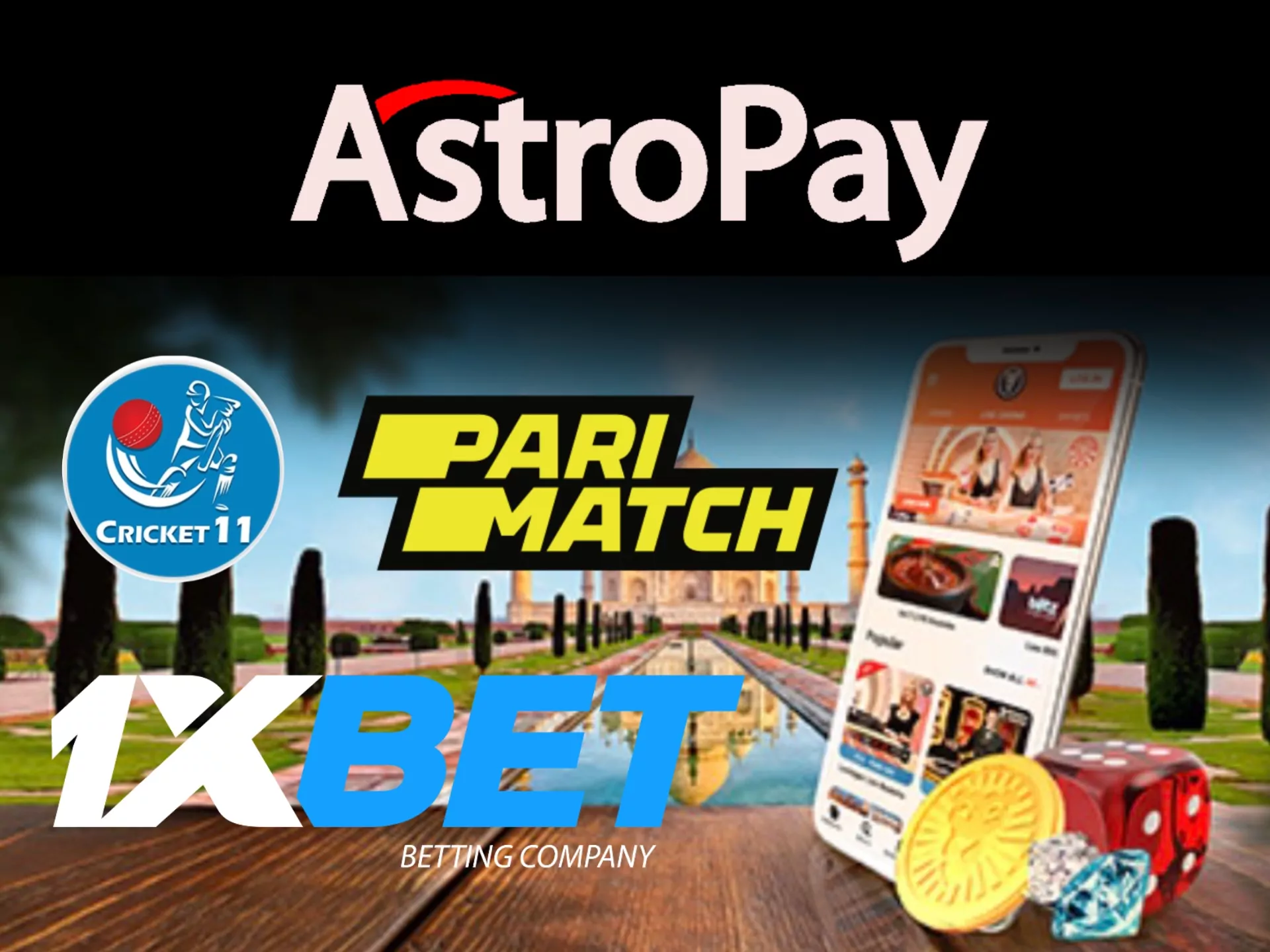In this casinos you can use Astropay for financial operations.