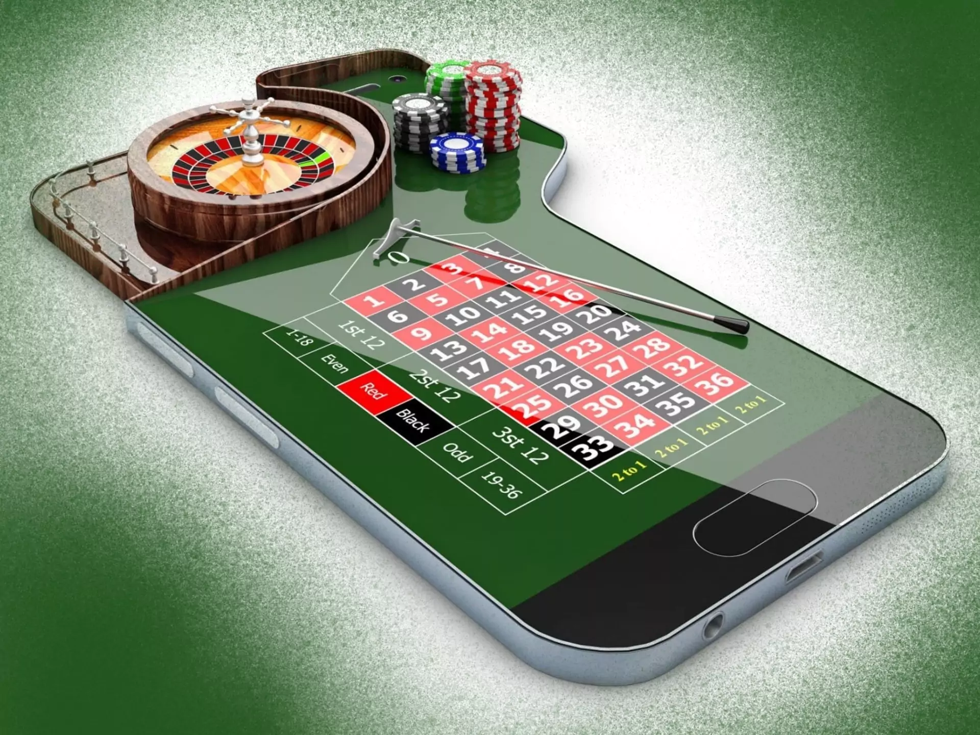 Install an online casino mobile app on your phone and play live roulette whenever you want.