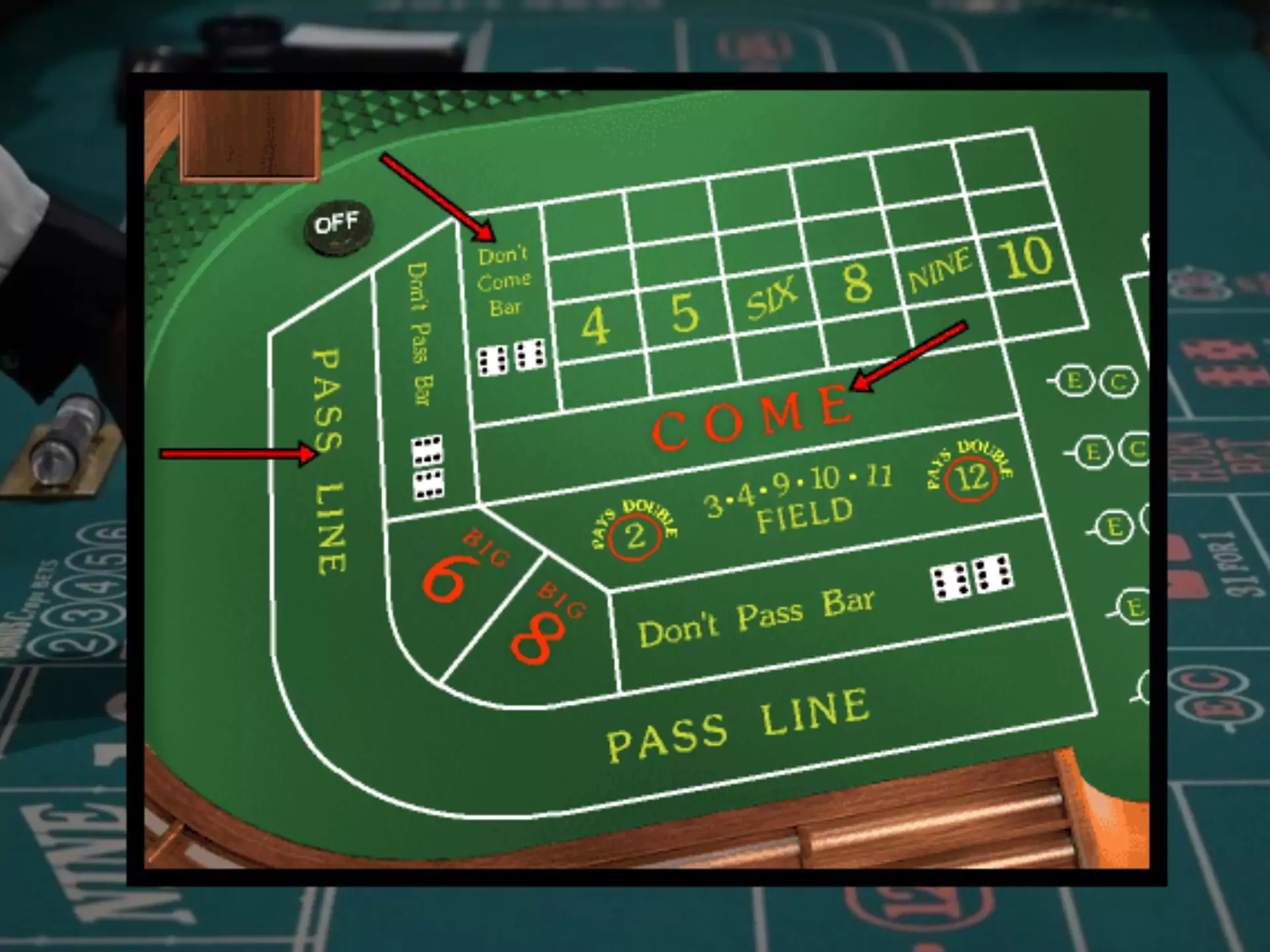 Choose the most profitable stratefy for you to play online craps.