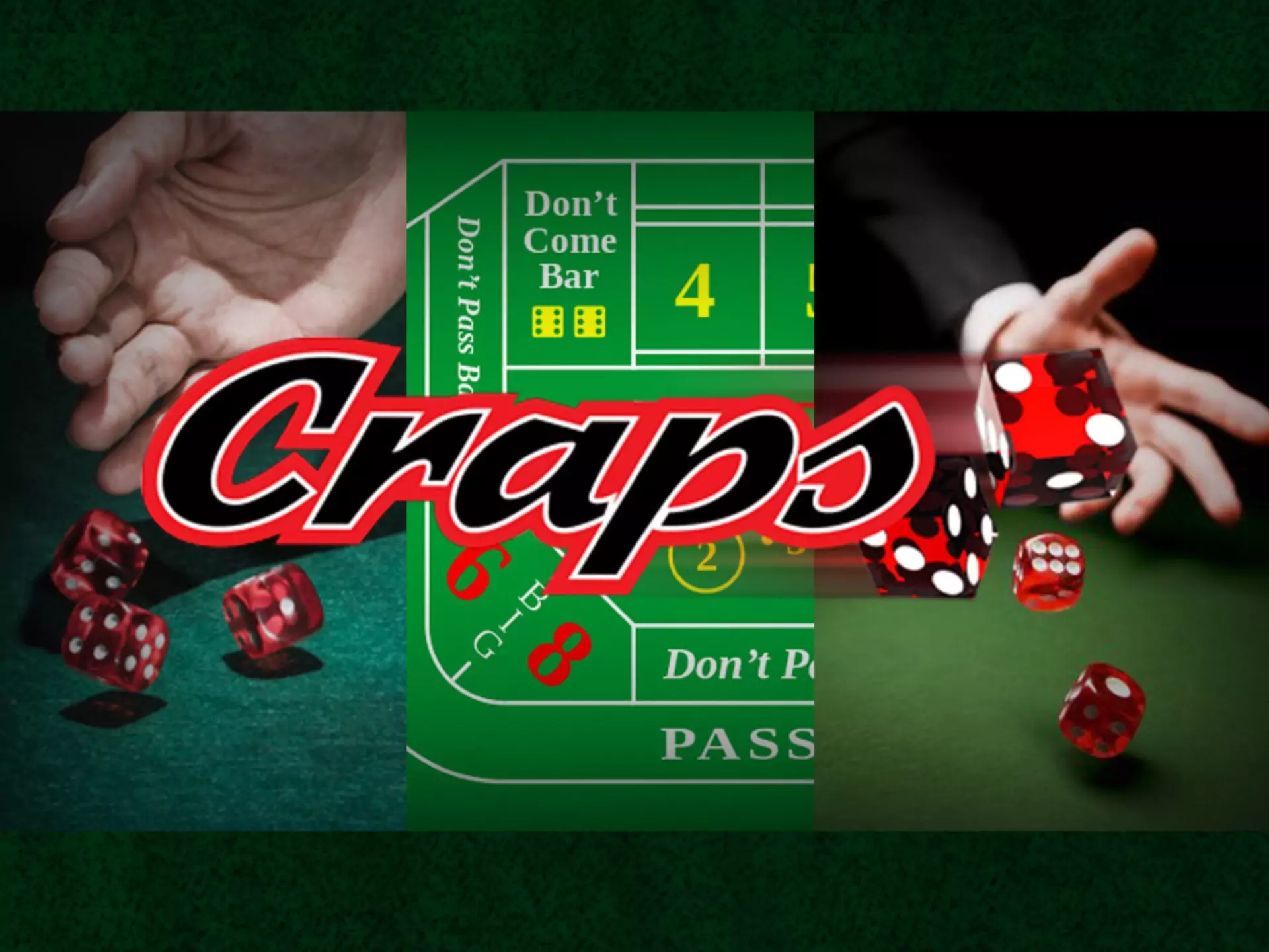 Playing craps online will cause no problems for you.