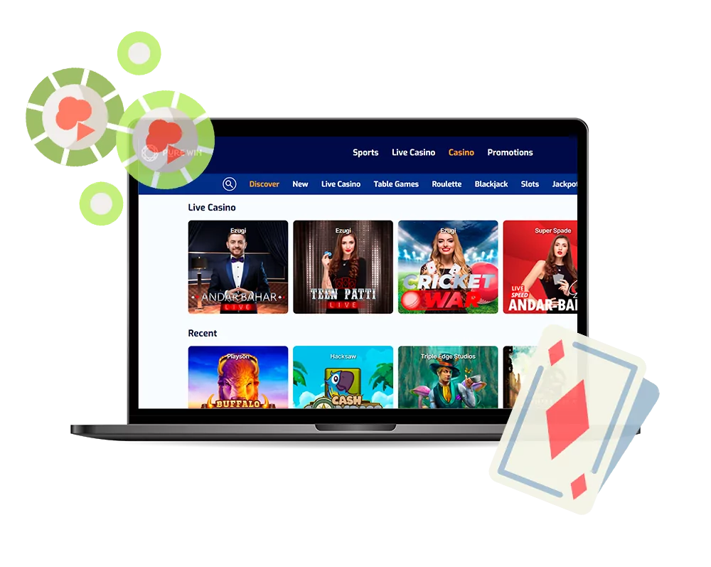 Look through our rating of the best casino sites and choose yours.