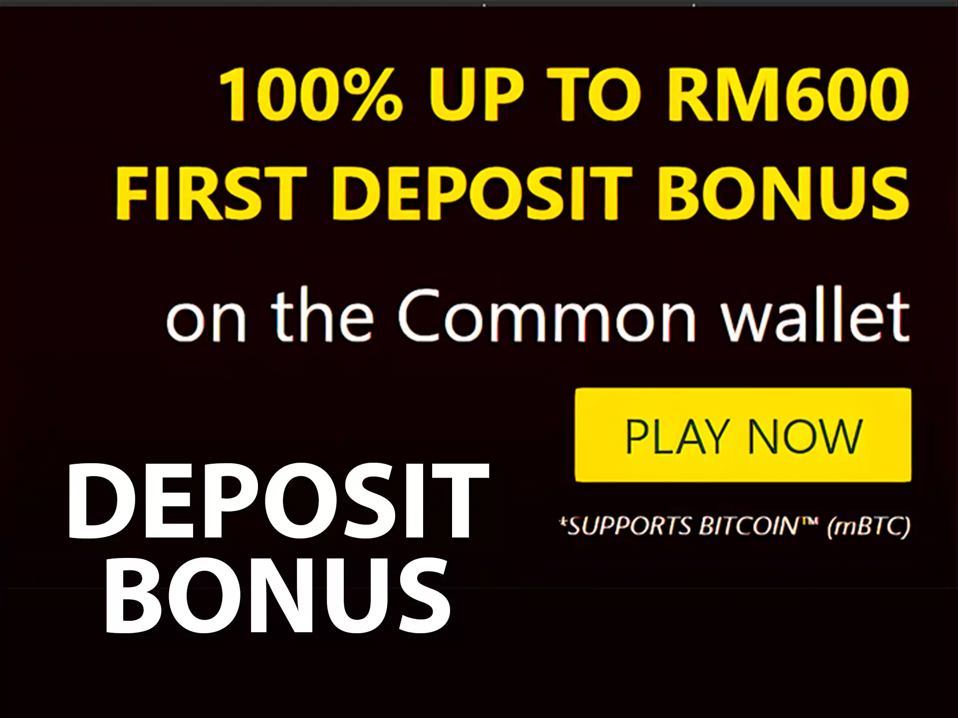 You can get this bonus only after the first deposit.