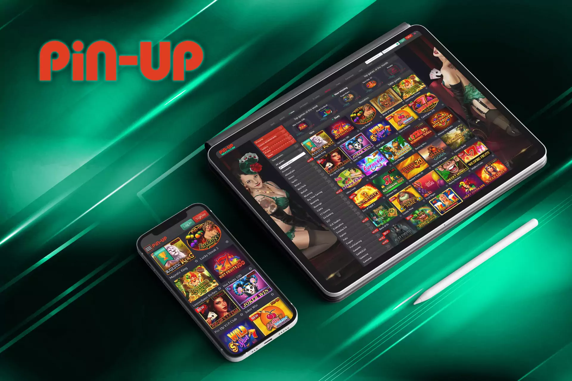 Pin-Up Casino provides more than 3800 games and has many fans among Indian players.