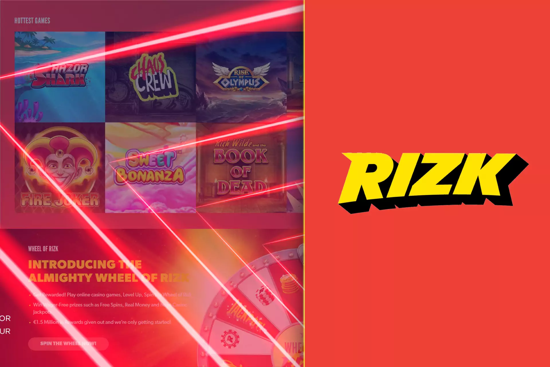 The Rizk casino works under the two licenses simultaneously.