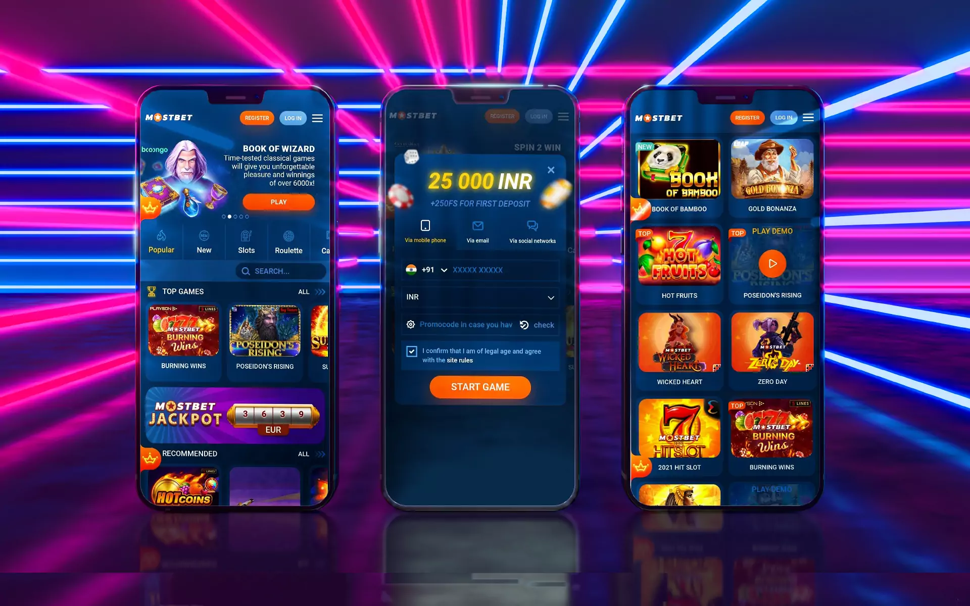 The app for iOS simplifies playing casino games using a smartphone.
