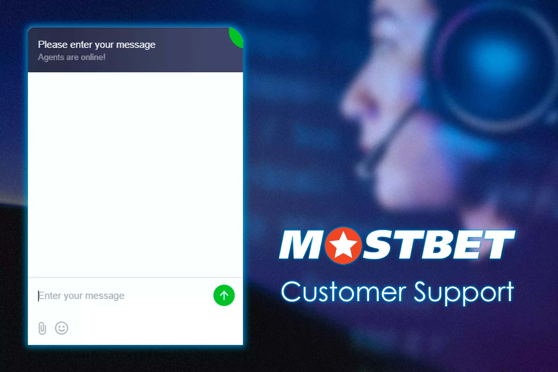 The Mostbet customer support is always ready to help you.