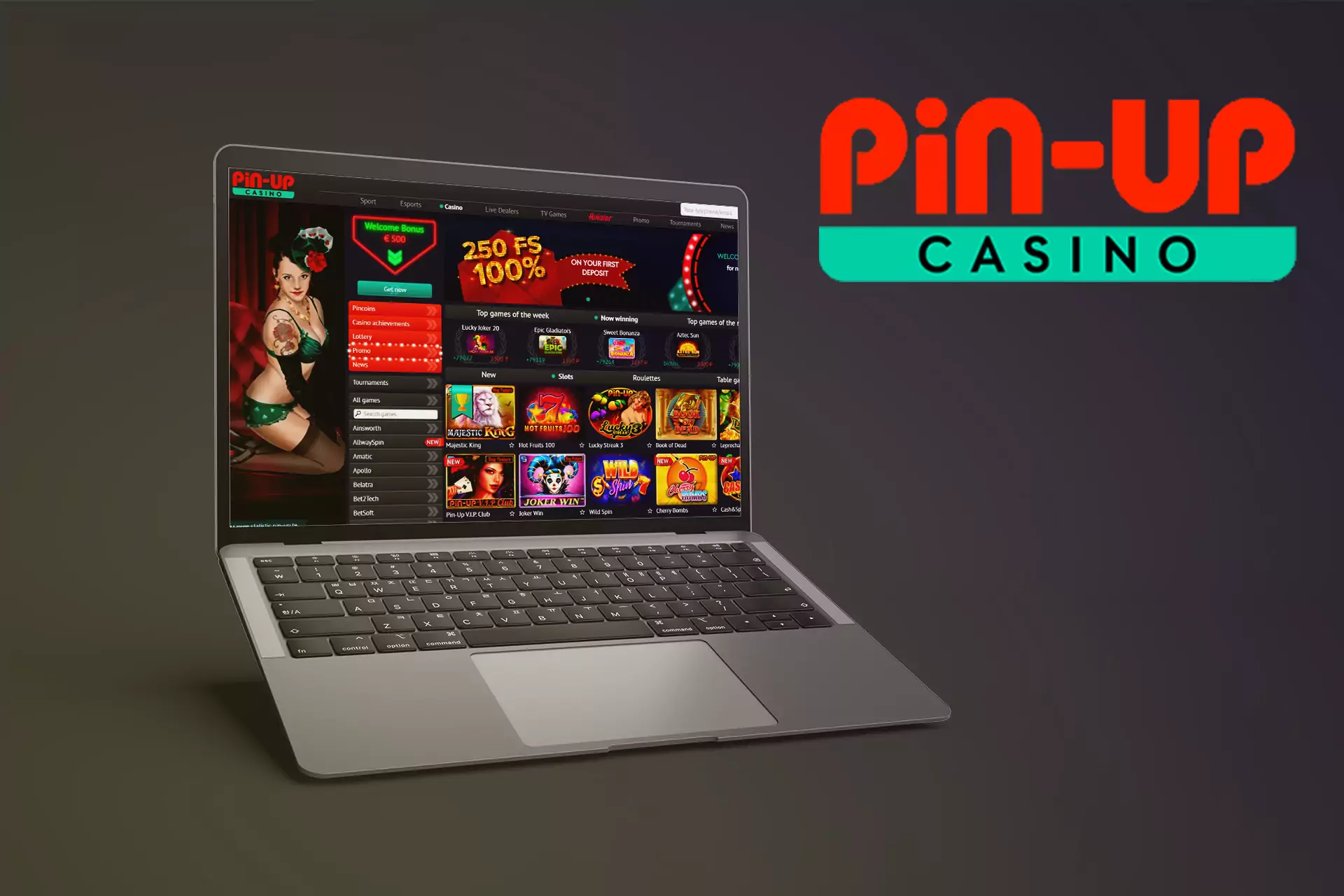 PinUp is a great casino with a lot of favorite slots.