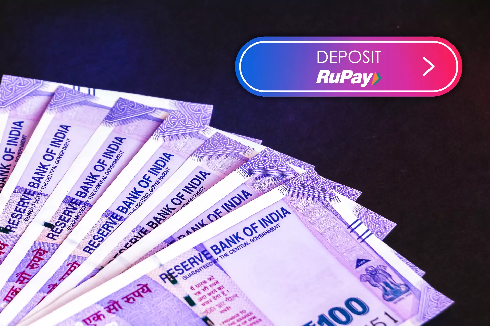 Rupay is a quite popular payment system in India, so lots of casinos accept these payments.
