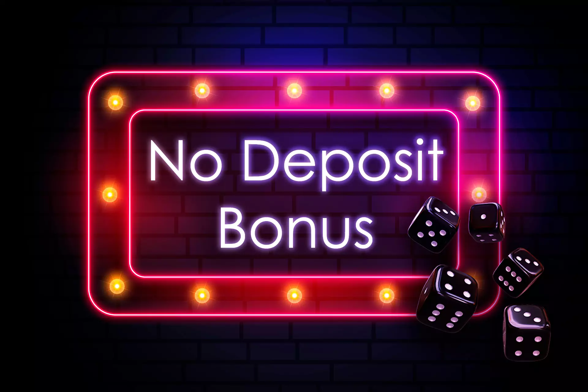 No deposit is a rare but less-risky type of casino bonus.