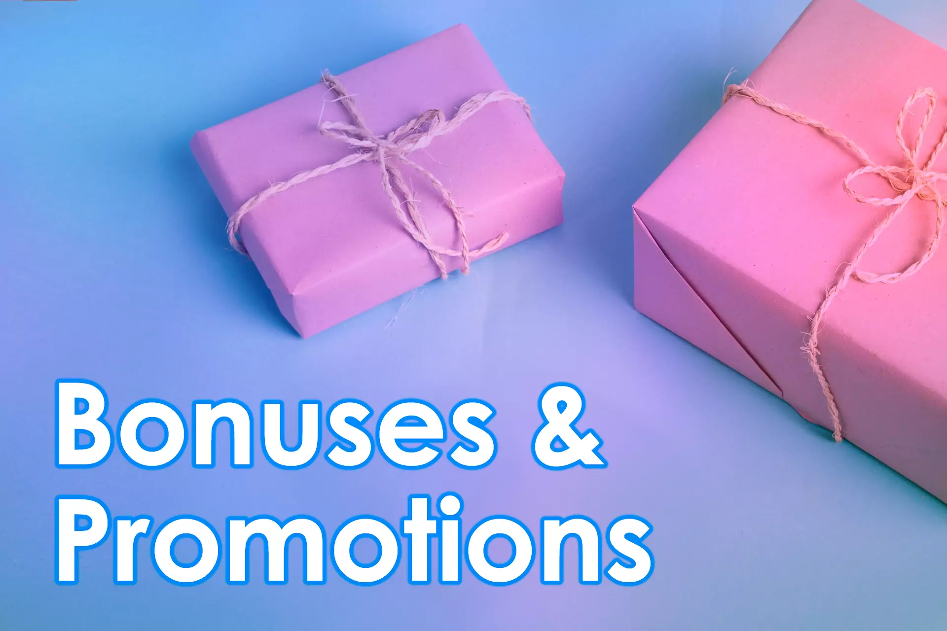 If you already have an account, check if there are any other actual bonuses or promotions for you.