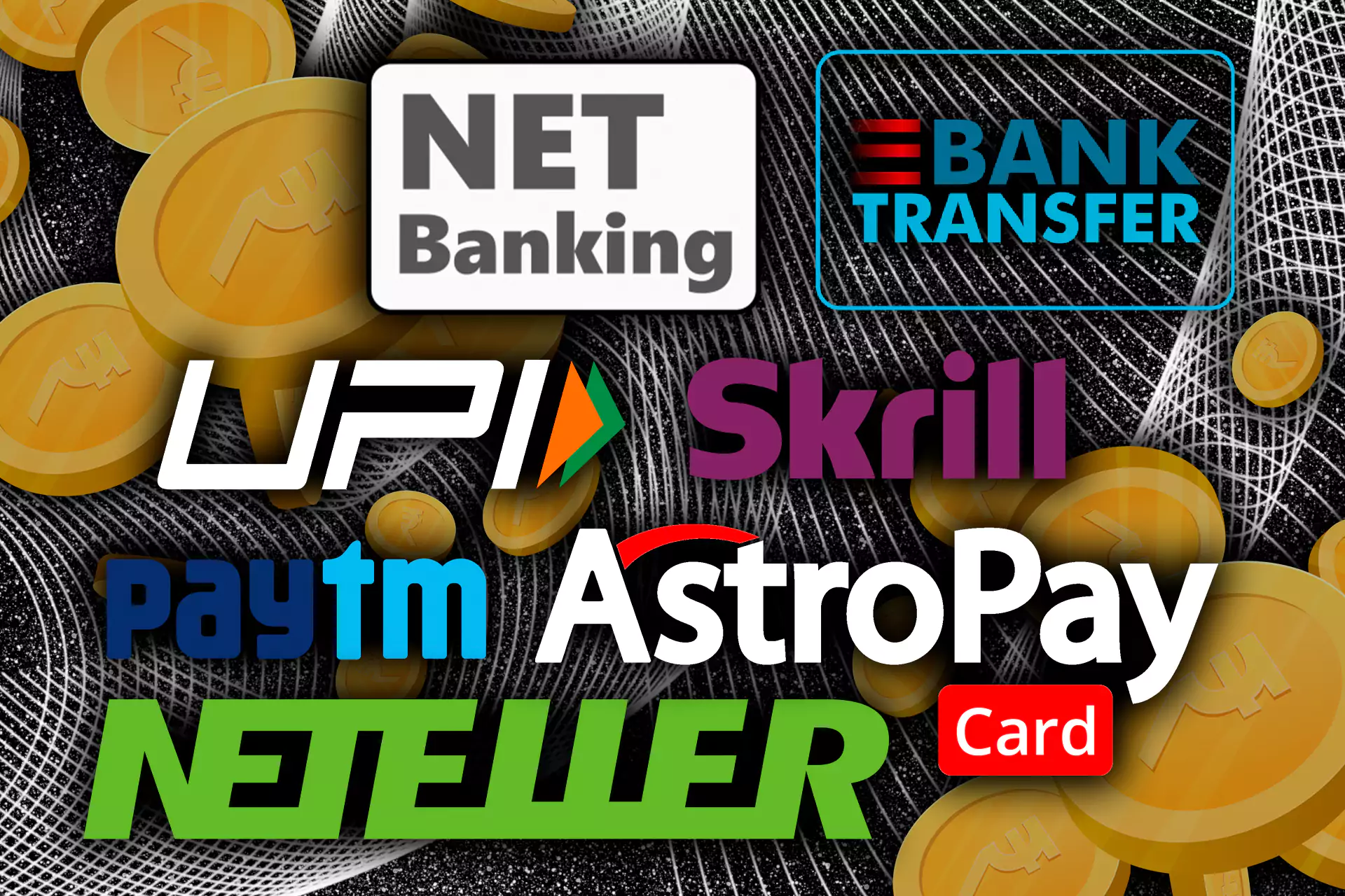 10Cric accepts transfers from all the most popular Indian payment systems.