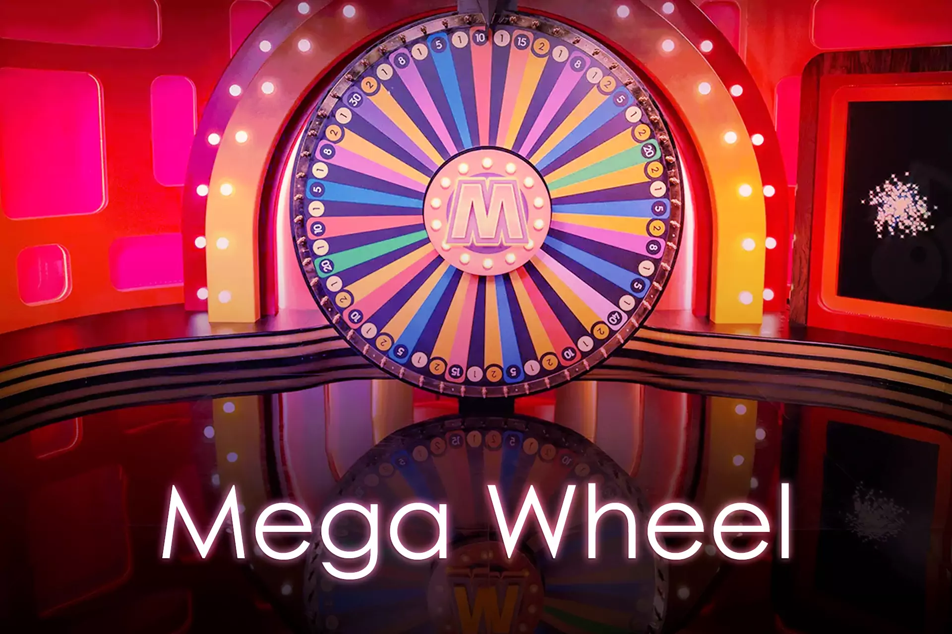 Mega Wheel is an online casino game that usually provides a live format.