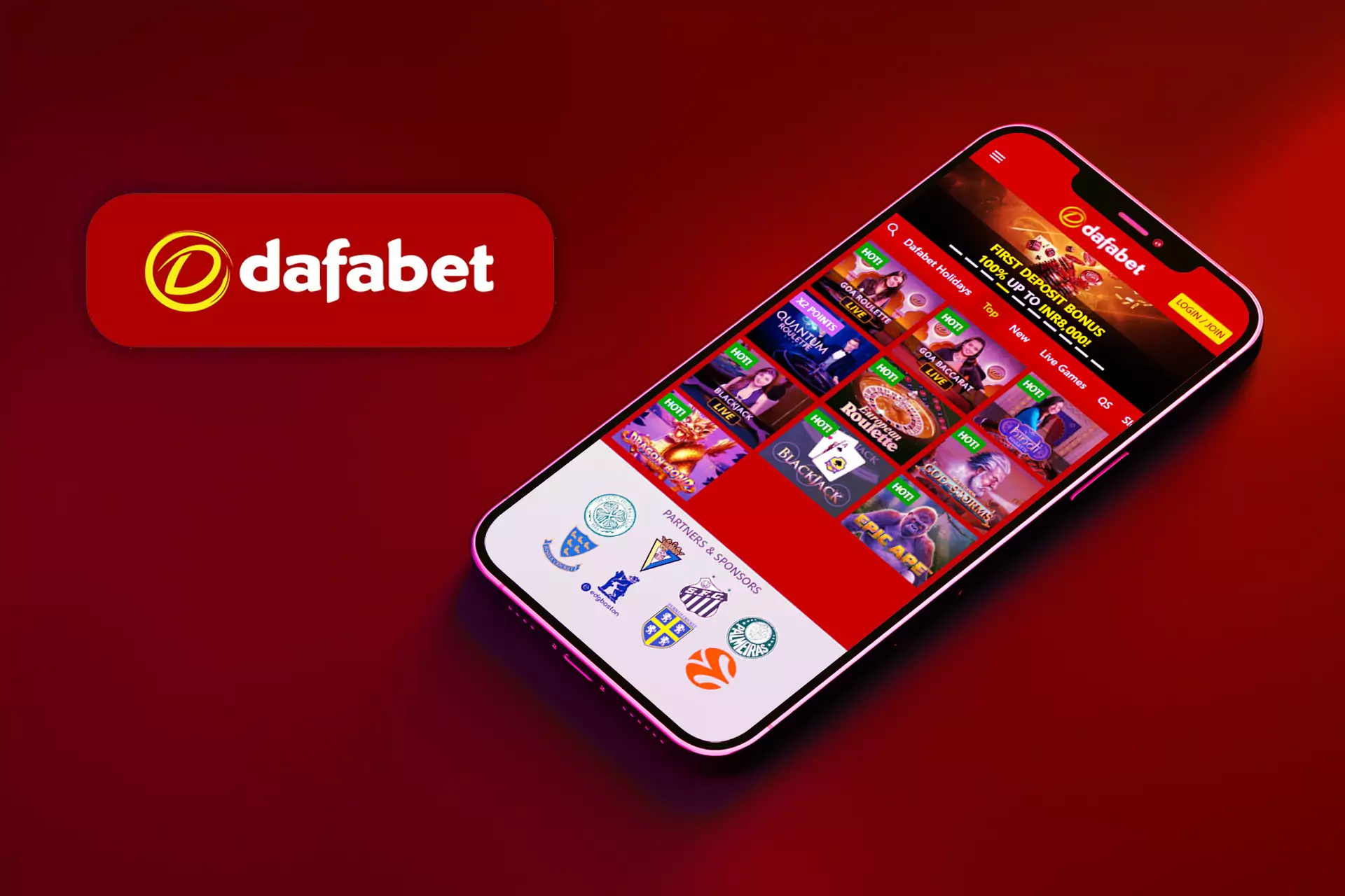 The Dafabet Casino works under the trustworthy Curacao license since 2004.