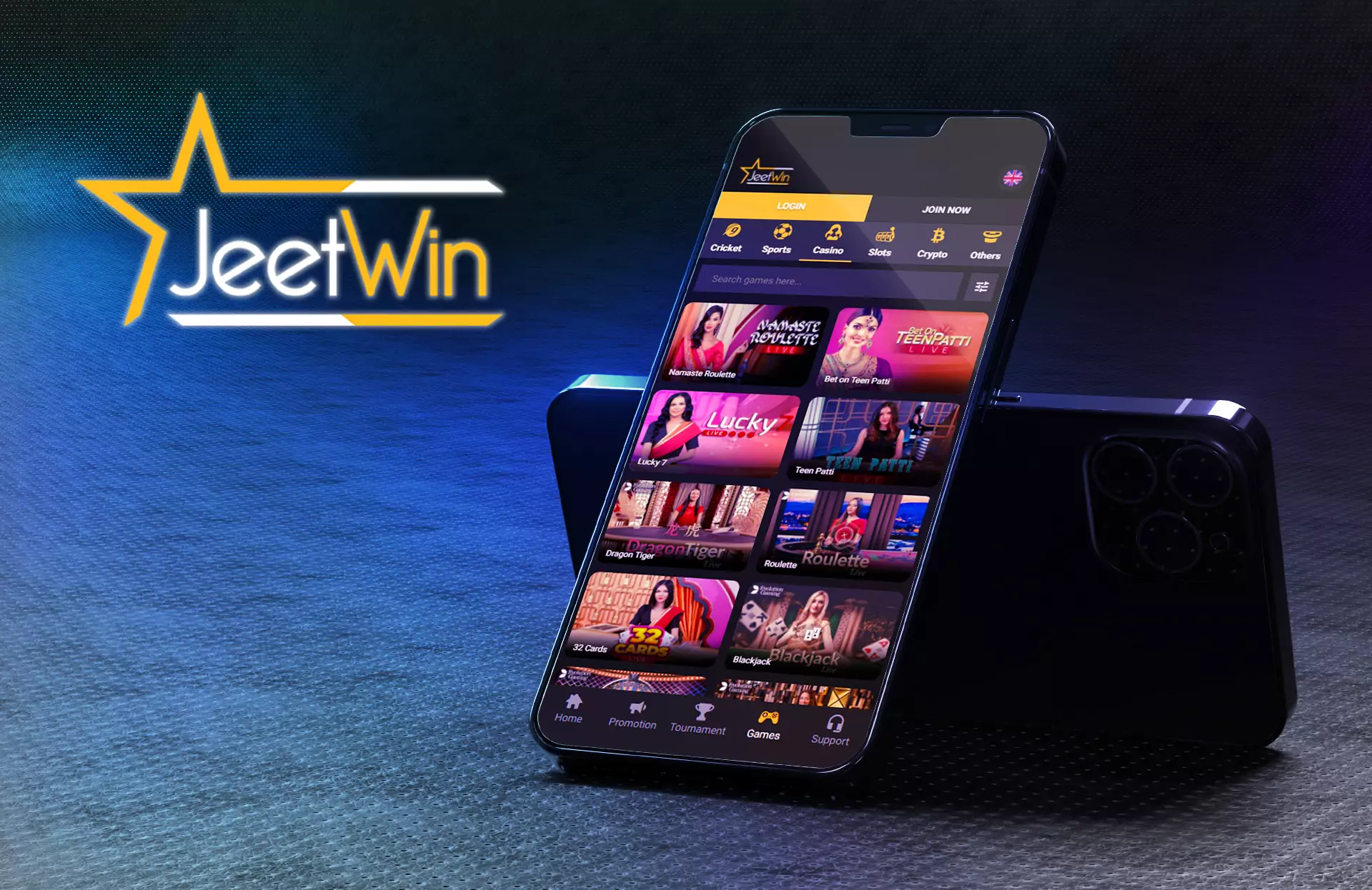 Jeetwin Casino provides over 700 table games and slots and a welcome bonus of up to 20000 INR.