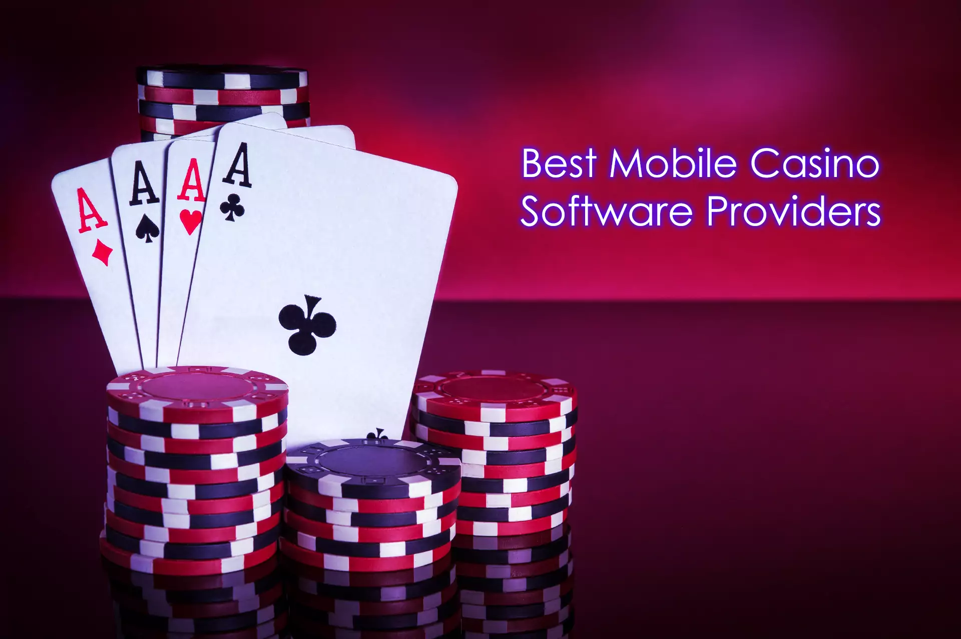 Online casino apps offer games from leading providers.