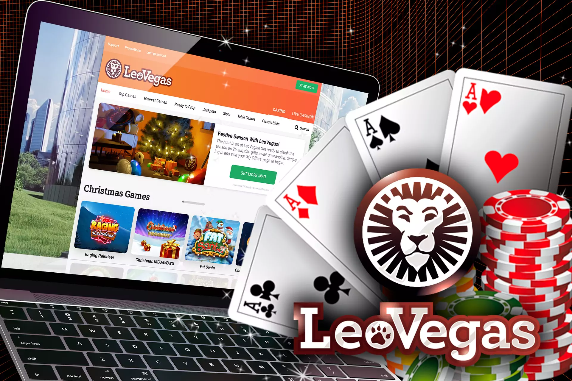 LeoVegas is one of the best international online casinos.