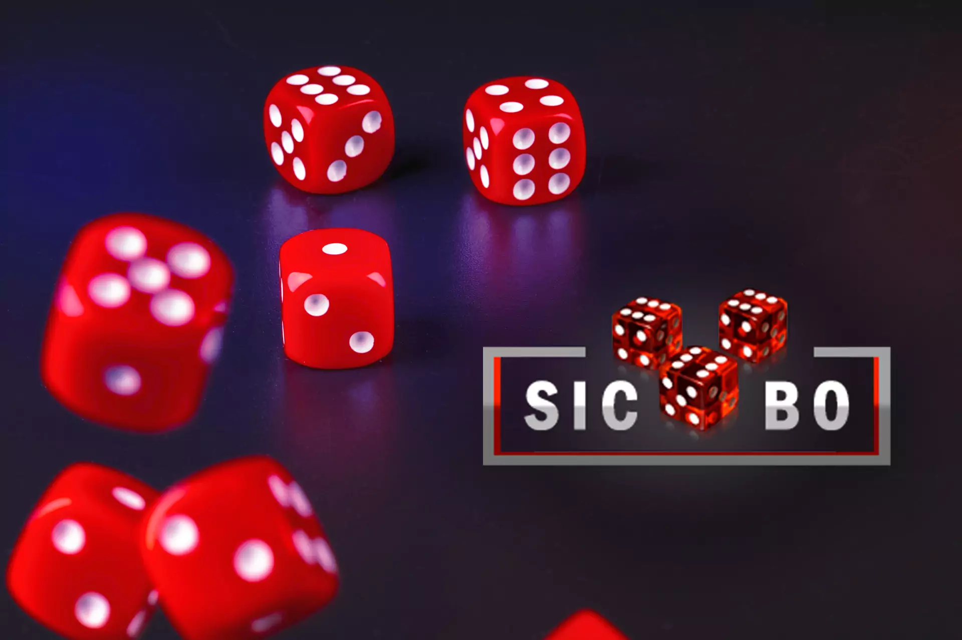 Sic Bo is a game of pure chance but is also quite popular at online casinos.