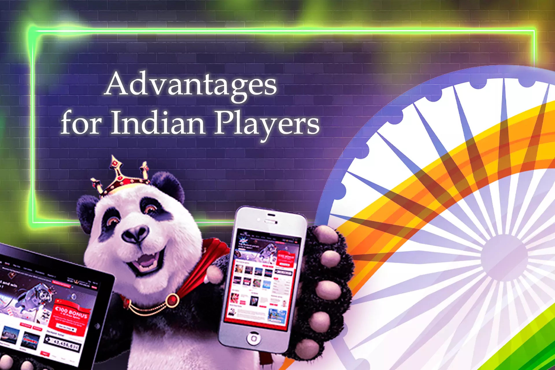 For Indian users, there are lots of traditional Indian games in the casino.